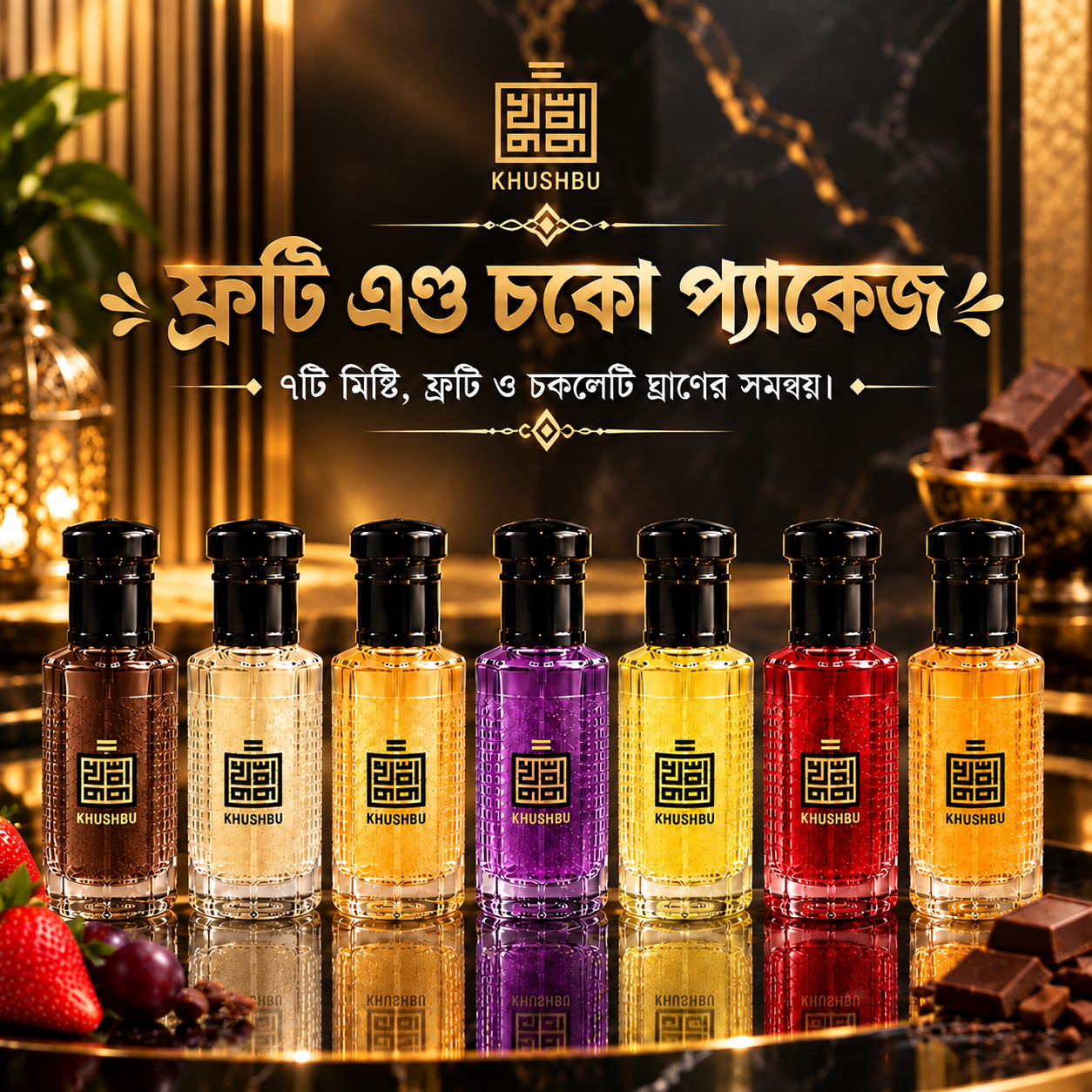 ফ্রুটি এণ্ড চকো প্যাকেজ